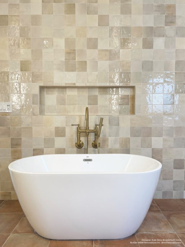 Cloe 5  x 5  Ceramic Tile in Creme - DECCLOCRE55G - Image 5