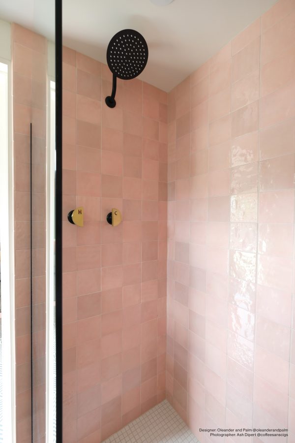 Cloe 5  x 5  Ceramic Tile in Pink - DECCLOPIN55G - Image 5