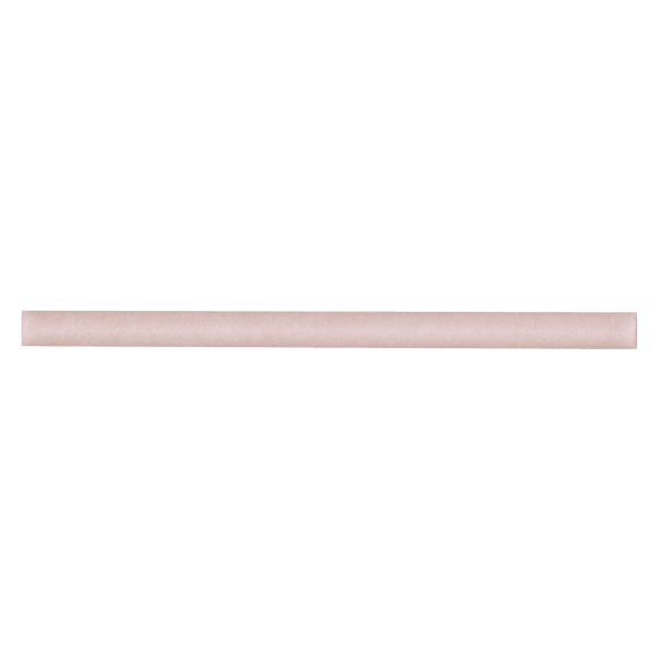 Makoto .5 x 8 Matte Ceramic Jolly Miter Edge Trim in Momoiro Blush - DECMAKMOBJOLM