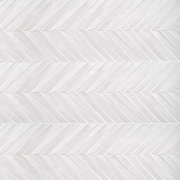 Textuality 16  x 47  Wall Tile in White - DECTEXWHI1647