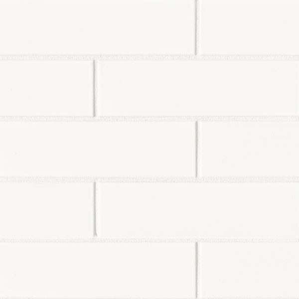 Zenia 2.5  x 9  Porcelain Floor & Wall Tile in Milky Way - DECZENMIW259G