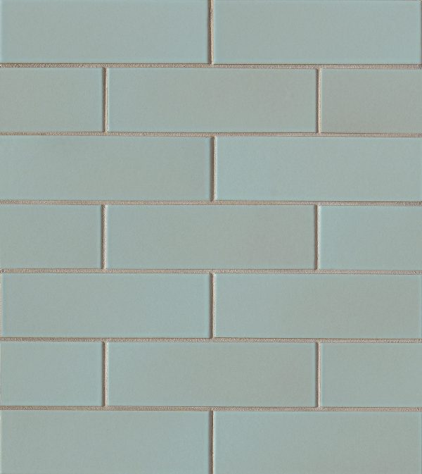 Zenia 2  x 6  Matte Porcelain Floor & Wall Mosaic in Orion - DECZENORI26MMO