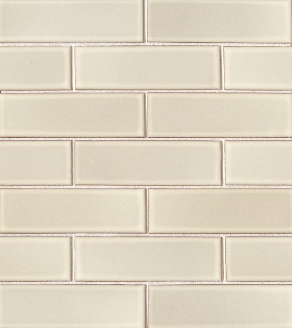 Zenia 2  x 6  Matte Porcelain Floor & Wall Mosaic in Solar - DECZENSOL26MMO