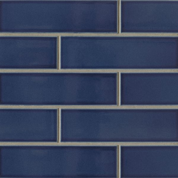 Zenia 2.5  x 9  Porcelain Floor & Wall Tile in Tide - DECZENTID259G