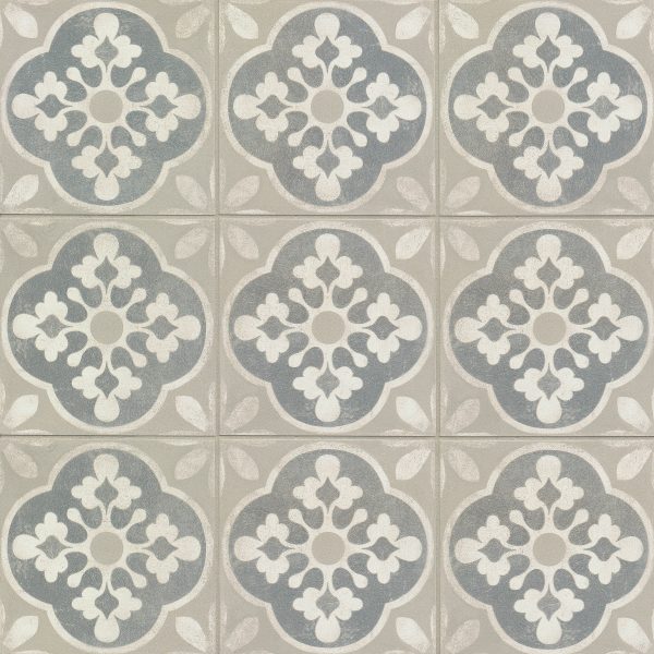 Enchante 8  x 8  Matte Porcelain Decorative Tile in Charm - FIOENCCHA88DECO