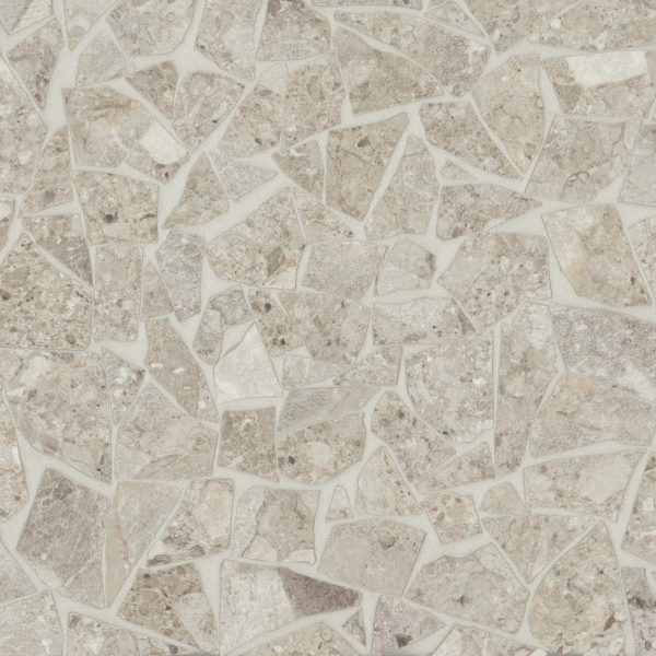 Frammenta Floor & Wall Palladiana Mosaic in Beige - FIOFRABEIPALMO