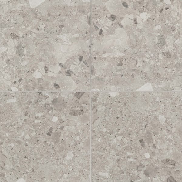 Frammenta 24  x 24  Floor & Wall Tile in Light Grey - FIOFRALIG2424