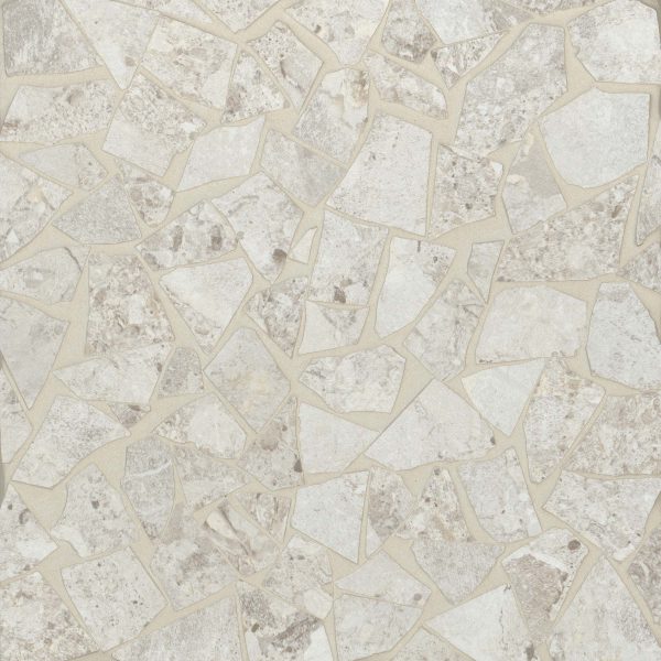 Frammenta Floor & Wall Palladiana Mosaic in White - FIOFRAWHIPALMO