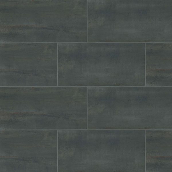 Rebel 12  x 24  Floor & Wall Tile in Night - FLAREBNIG1224