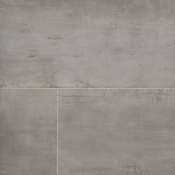 Rebel 24  x 48  Floor & Wall Tile in Silver - FLAREBSIL2448