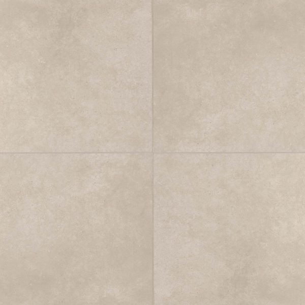 Materika 32  x 32  Matte Porcelain Floor and Wall Tile in Sand - NORMATSAN3232