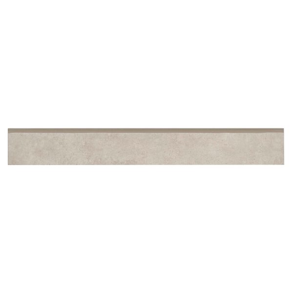 Materika 3 x 24 Matte Porcelain Bullnose Trim in Sand - NORMATSAN3X24BN