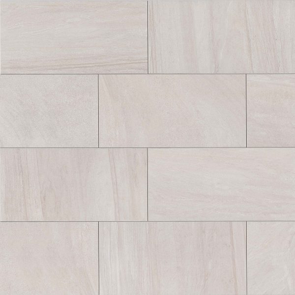 Purestone 12  x 24  Matte Natural Porcelain Tile in Grigio - PIEPURGR1224