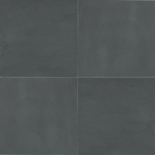 Andhra Black 12  x 12  Gauged Slate Tile - SLTANDBLK1212G