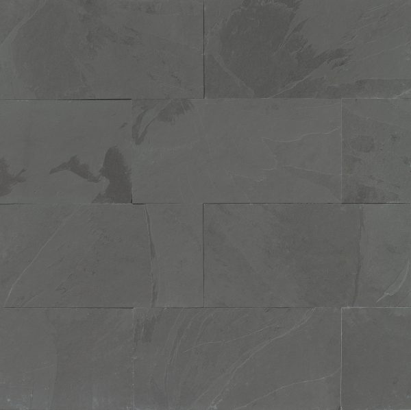 Black Pearl 12  x 24  Gauged Slate Tile - SLTBLKPRL1224G