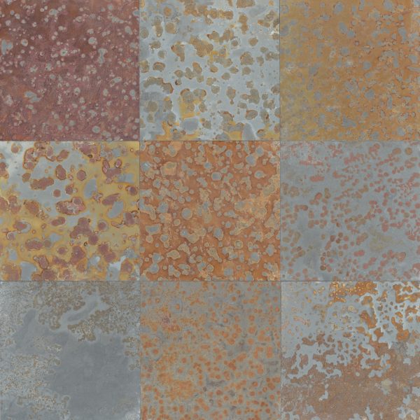 Brazilian Multicolor 12  x 12  Gauged Slate Tile - SLTBRZMUT1212G