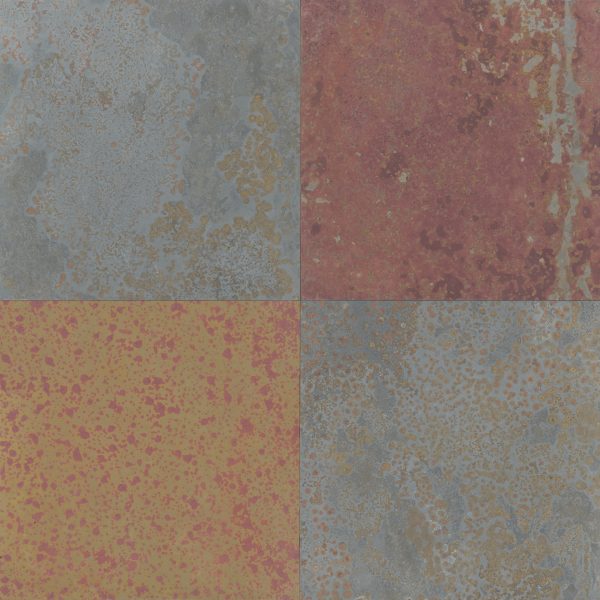 Brazilian Multicolor 24  x 24  Gauged Slate Tile - SLTBRZMUT2424G