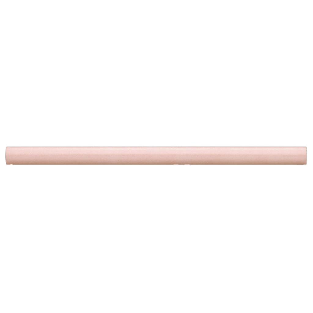 Cloe 0.5 x 8 Ceramic Jolly Miter Edge in Pink - DECCLOPINJOLG