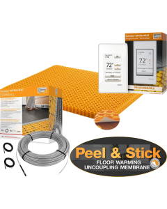 All in One Floor Heating Kit with 83 sq ft Cable