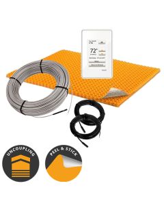All in One Floor Heating Kit with 43 sq ft Cable