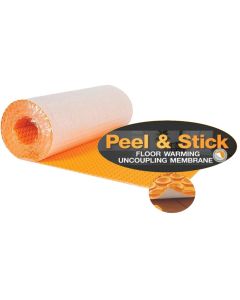 DITRA-HEAT-PS Peel & Stick Membrane Roll 3' 2-5/8" x 41' 10-3/4" = 134.5 sq ft