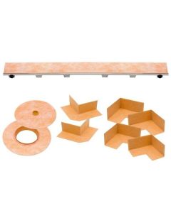 KERDI-LINE Frameless (Center) Tileable Grate Kit ~ 48"