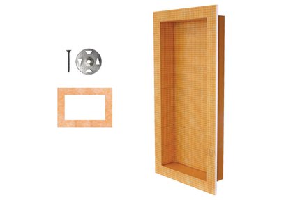 KERDI-BOARD SHOWER NICHE 12″ X 28″ 1 SHELF