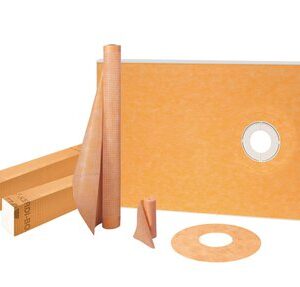 KERDI-SHOWER-KIT 38″ x 60″ Offset No Drain