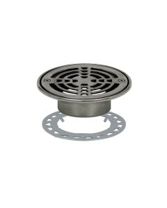 KERDI-DRAIN Grate Kit 6" Round Stainless Steel