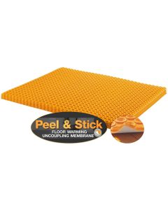 DITRA-HEAT-PS Peel & Stick Membrane Sheet 3' 2-5/8"x2' 7-3/8" = 8.4 SF