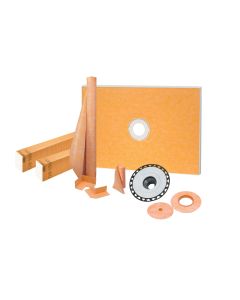 KERDI-SHOWER-KIT 38" x 60" ABS Flange 2"