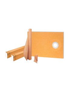 KERDI-SHOWER-KIT 38" x 60" Offset No Drain