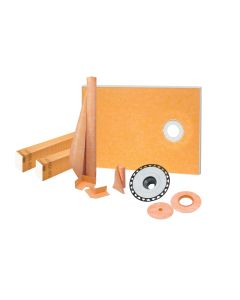 KERDI-SHOWER-KIT 38" x 60" Offset ABS Flange 2"