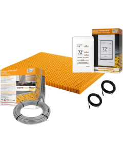 All in One Floor Heating Kit with 16 sq ft Cable