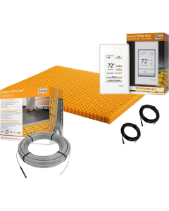All in One Floor Heating Kit with 11 sq ft Cable