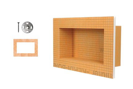 KERDI-BOARD-SN SHOWER NICHE 12"X6" W/FRAME KERDI-BOARD-SN SHOWER NICHE 12"X6" W/FRAME