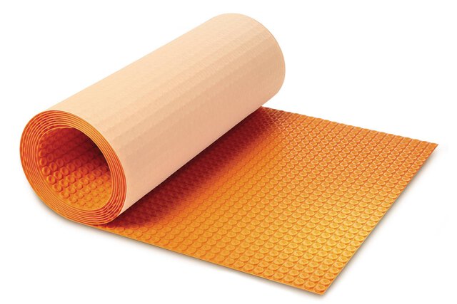 DITRA-HEAT ROLL 3'2-5/8" X 41'10-3/4" = 134.5 SF