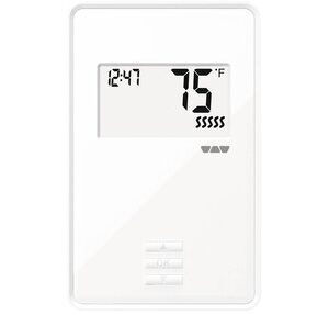DITRA-HEAT-E-R NON-PROGRAMMABLE THERMOSTAT WHITE