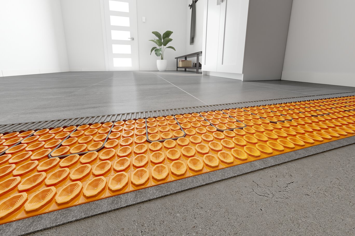 DITRA-HEAT-DUO-PS SHEET 3'3" X 2'7" = 8.4 SF - Image 2