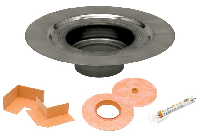 KERDI-DRAIN FLANGE KIT 2" STN STEEL KERDI-DRAIN FLANGE KIT 2" STN STEEL