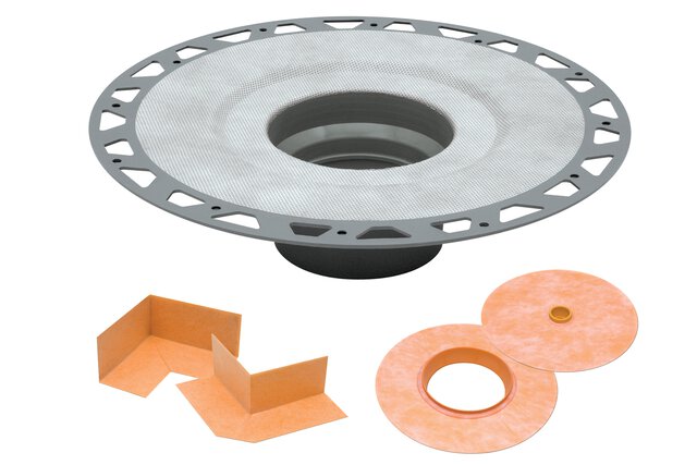 KERDI-DRAIN FLANGE KIT 2" PVC (10) KERDI-DRAIN FLANGE KIT 2" PVC (10)