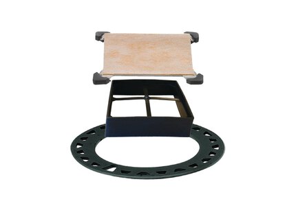 KERDI-DRAIN GRATE KIT TILE 4" KERDI-DRAIN GRATE KIT TILE 4"