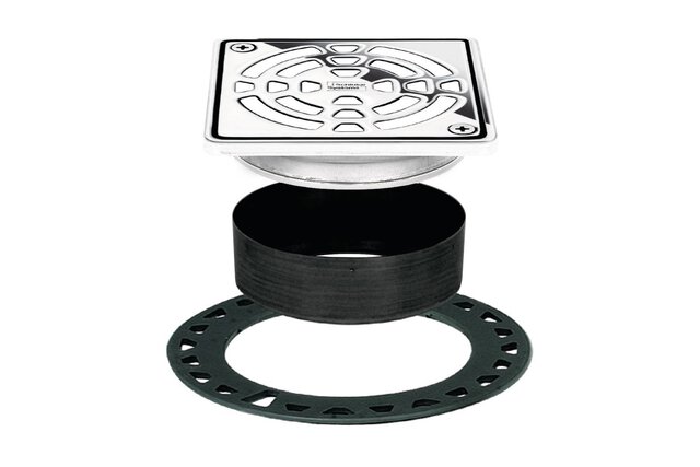 KERDI-DRAIN GRATE KIT CLASSIC 4" CHROME