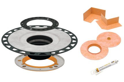 KERDI-DRAIN ADAPTOR FLANGE KIT 7-1/2" ABS KERDI-DRAIN ADAPTOR FLANGE KIT 7-1/2" ABS