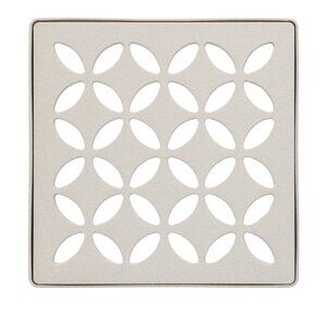 KERDI-DRAIN GRATE KIT 4" CREAM FLORAL