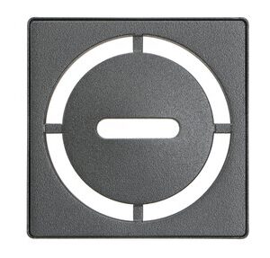 KERDI-DRAIN GRATE KIT 4" DK ANTHRACITE PURE