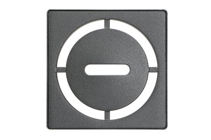 KERDI-DRAIN GRATE KIT 4" DK ANTHRACITE PURE