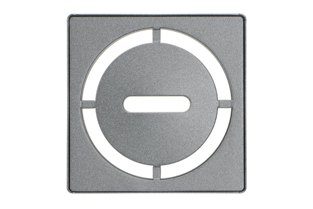 KERDI-DRAIN GRATE KIT 4" PEWTER PURE