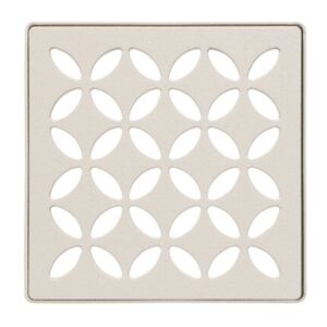 KERDI-DRAIN GRATE KIT 4" IVORY FLORAL