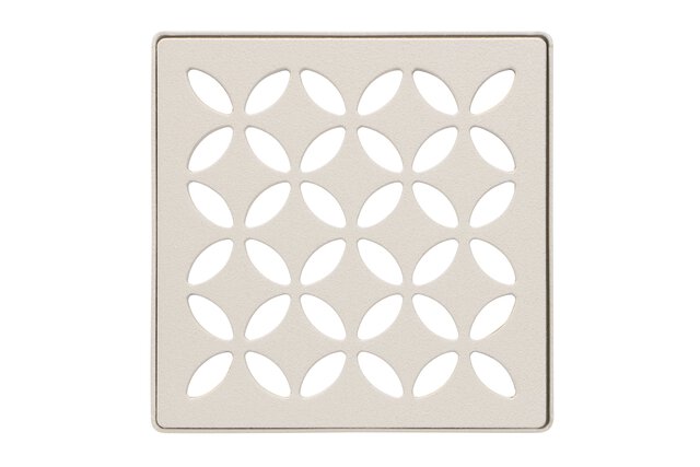 KERDI-DRAIN GRATE KIT 4" IVORY FLORAL